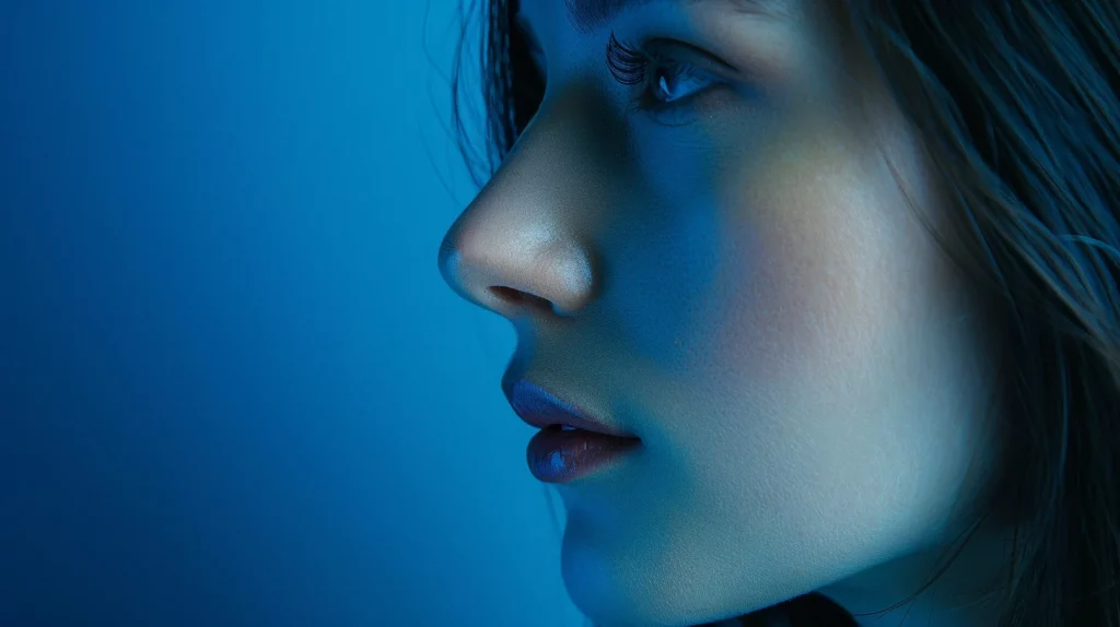 Profil bleu de type consciencieux