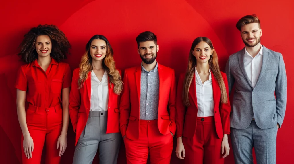 Profil rouge de type dominant